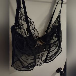 Adore Me Avara Unlined cropped Bustier 38DD